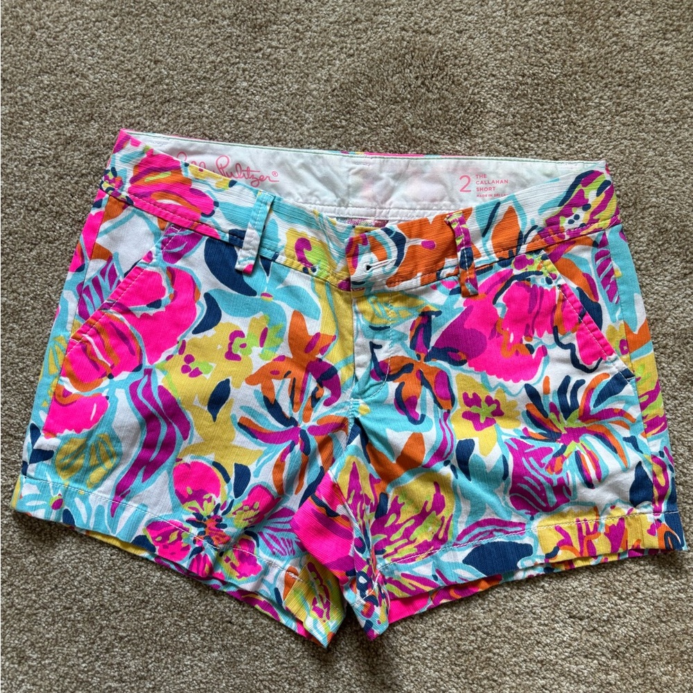 Colorful Floral Women's Shorts